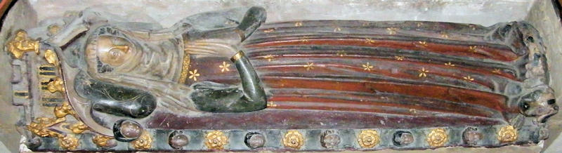 Hereford Cathedral Joanna de Bohun 1327